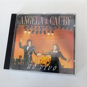 Cd Angela e Cauby ao Vivo Interprete Angela e Cauby (1993) [usado]