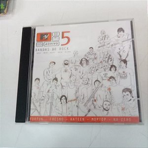 Cd Mtv ao Vivo 5 Bandas de Rock Interprete Varios Artistas (2007) [usado]