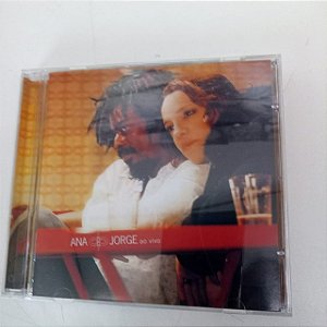 Cd Ana e Jorge ao Vivo Interprete Ana Carolina e seu Jorge [usado]