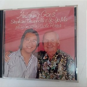 Cd Anyting Goes , Stephane Grappelli e Yo Yo Ma Play (mostly) Cole Porter Interprete Anything Goes , Stephane Grapelli e Outros (1989) [usado]