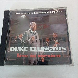 Cd Duke Ellington - Live In Mexico Interprete Duke Ellington [usado]