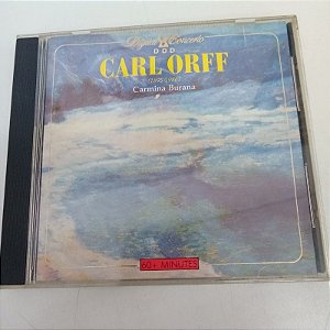 Cd Carl Orff - Carmina Burana Interprete Carl Orff e sua Orquestra [usado]