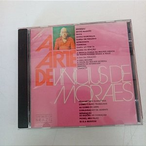 Cd a Arte de Vinicius de Moraes Interprete Vinicius de Moraes (1988) [usado]