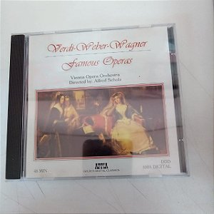 Cd Verdi /weber - Wagner Interprete Viena Opera Orchestra (1992) [usado]