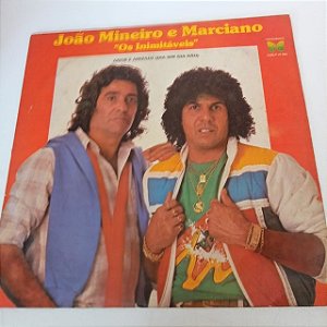 Disco de Vinil João Mineiro e Marciano/ Amor e Amizade Interprete João Mineiro e Marciano (1984) [usado]