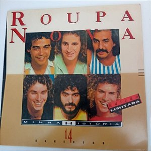 Disco de Vinil Roupa Nova - Minha Historia /14 Sucessos Interprete Roupa Nova (1993) [usado]