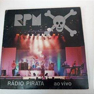 Disco de Vinil Rpm - Radio Pirata ao Vivo Interprete Rpm (1986) [usado]