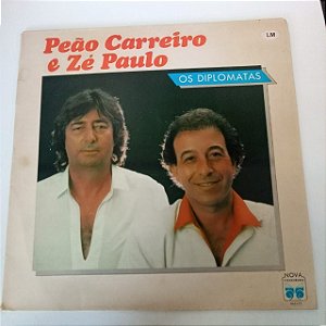 Disco de vinil Peão Carreiro e Praense- Autores em Dueto - Vinil Records