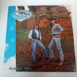 Disco de Vinil Chitãozinho e Xororo - Planeta Azul Interprete Chitãozinho e Xororo (1991) [usado]