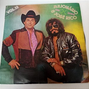 Disco de Vinil Milionário e José Rico - Amor Infinito Interprete Milhonário e José Rico (1993) [usado]
