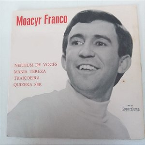 Disco de Vinil Moacyr Franco - Disco Compacto Longplay Interprete Moacyr Franco [usado]