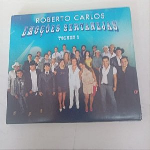Cd Roberto Carlos - Emoções Sertanejas Vol.1/capa Digipack Interprete Roberto Carlos [usado]
