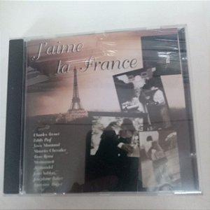 Cd J´aime - La France Interprete Varios Artistas [usado]