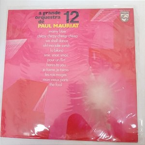 Disco de Vinil a Grande Orquestra de Paul Mauriat N.12 Interprete Paul Mauriat (1972) [usado]