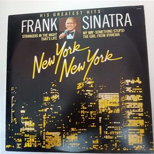 Disco de Vinil Framk Sinatra -new York , New York Interprete Frank Sinatra (1988) [usado]