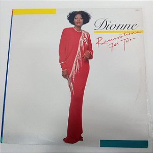 Disco de Vinil Dionne - Reservations For Two Interprete Dionne Warwick (1987) [usado]