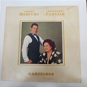 Disco de Vinil Fredie Mercury e Montserrat Caballé - Barcelona Interprete Fredie Mercury e Montserrat Caballé (1988) [usado]