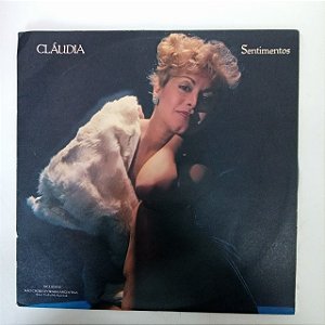 Disco de Vinil Claudia - Sentimentos Interprete Claudia (1986) [usado]