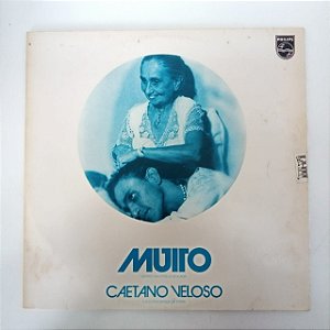 Disco de Vinil Caetano Veloso - Muito (dentro da Estrela Azulada ) Interprete Caetano Veloso (1978) [usado]