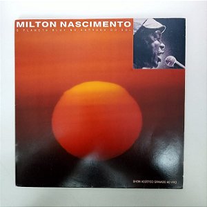 Disco de Vinil Milton Nascimento - o Planeta Blue na Estrada de Sol Interprete Milton Nascimento (1991) [usado]
