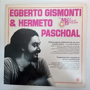 Disco de Vinil Egberto Gismonti e Hermeto Paschoal - Historia da Mpb Interprete Egberto Gismonti e Hermeto Pascoal (1983) [usado]