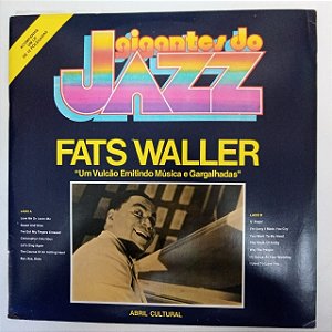 Disco de Vinil Gigantes do Jazz - Fats Waller Interprete Fats Waller (1981) [usado]