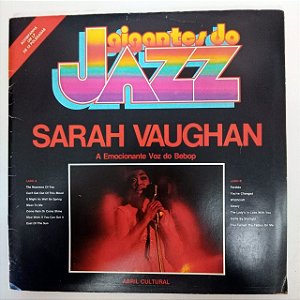 Disco de Vinil Gigantes do Jazz - Sarah Vaughan Interprete Sarah Vaughan (1980) [usado]