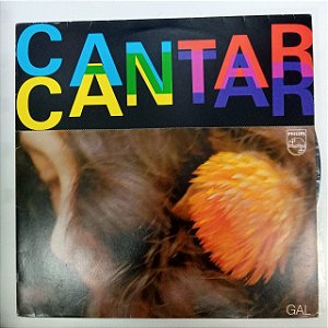 Disco de Vinil Cantar - Gal Costa Interprete Gal Costa (1982) [usado]