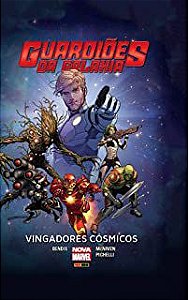 Gibi Guardiões da Galáxia - Vingadores Cósmicos Autor Bendis e Mcniven Pichelli (2016) [seminovo]