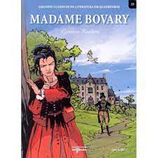 Gibi Madame Bovary 25- Col. Grandes Clássicos da Literatura em Quadrinhos Autor Gustave Flaubert [seminovo]