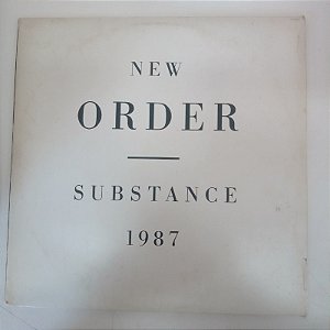 Disco de Vinil New Order - Substance 1987 Dois Lps Interprete New Order (1988) [usado]