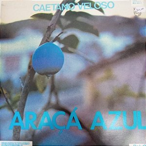 Disco de Vinil Caetano Veloso - Araca Azul Interprete Caeteno Veloso (1985) [usado]