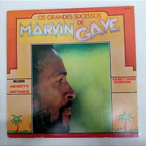 Disco de Vinil os Grandes Sucessos de Marvin Gaye Interprete Marvin Gaye (1976) [usado]