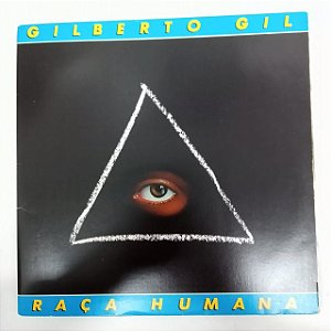 Disco de Vinil Gilberto Gil- Raça Humana Interprete Gilberto Gil (1984) [usado]