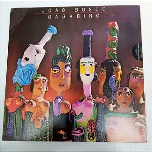 Disco de Vinil João Bosco - Gagbiro Interprete João Bosco (1984) [usado]