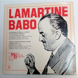 Disco de Vinil Lamartine Babo - História da Mpb Interprete Lamartine Babo (1982) [usado]