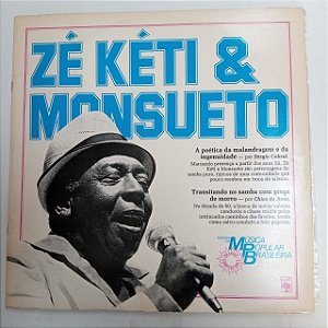 Disco de Vinil Zé Keti e Monsueto - Historia da Mpb Interprete Zé Keti e Monsuelo (1982) [usado]