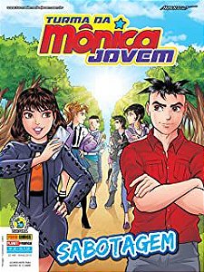 Gibi Turma da Mônica Jovem Nº20 (nova Fase) Autor Sabotagem (2018) [usado]