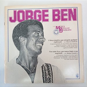 Disco de Vinil Jorge Ben - Hitória da Mpb Interprete Jorge Ben (1982) [usado]