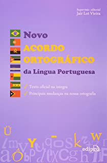 Livro Novo Acordo Ortográfico da Lingua Portuguesa Autor Vieira, Jair Lot (2008) [usado]