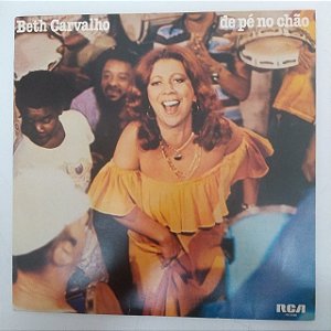 Disco de Vinil Beth Carvalho - de Pé no Chão Interprete Beth Carvalho (1978) [usado]