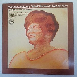 Disco de Vinil Nathalia Jackson - What The World Needs Now Interprete Nathalia Jackson [usado]