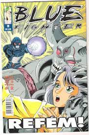 Gibi Blue Fighter Nº 2 Autor Refém! Mini Série em 3 Edições [usado]