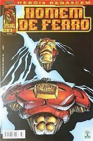 Gibi Homem de Ferro Nº 03 - Heróis Renascem Autor Homem de Ferro Nº 03 - Herois Renascem (1999) [usado]