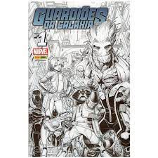 Gibi Guardiões da Galáxia Nº 01 Autor Guardiões da Galáxia Nº 01- Capa Variante (2016) [usado]