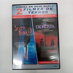 Dvd 02 Filmes Deterror - Sexta Feira 13 - o Exorcista Editora Sean S. [usado]