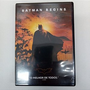 Dvd Batman Begins Editora Christopher Nolan [usado]
