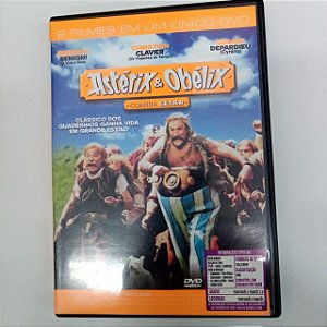 Dvd 2 Filmes em um Único Dvd - Asterix e Obélix Contrea Cesar /rosencrantz e Guildenstern Estão Mortos Editora [usado]