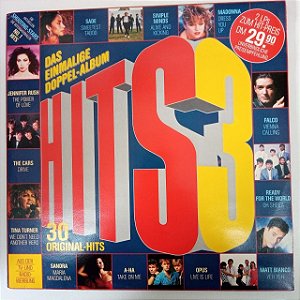 Disco de Vinil The Album Hits 3 Importado Album com Dois Discos Interprete Varios Artistas - 30 Hits Originais (1985) [usado]