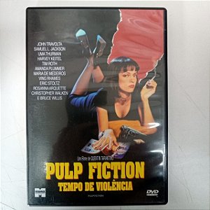 Dvd Pulp Fiction - Tempo de Violência Editora Quentim Tarantino [usado]